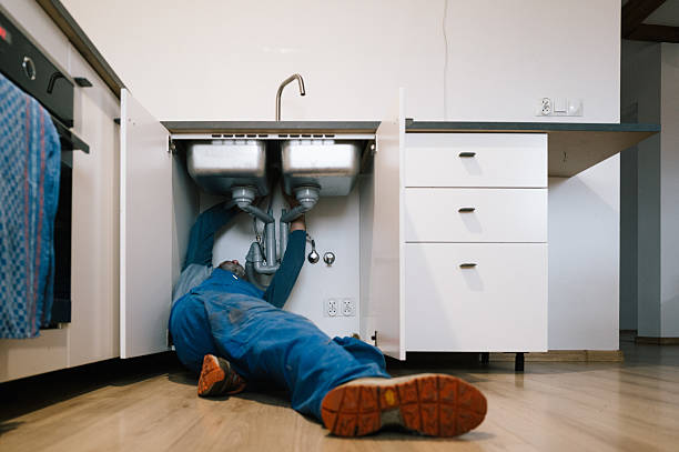 Professional Plumbing technician working in Sandown, NH